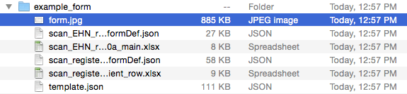 Print a File to Fill in for ODK-X Scan